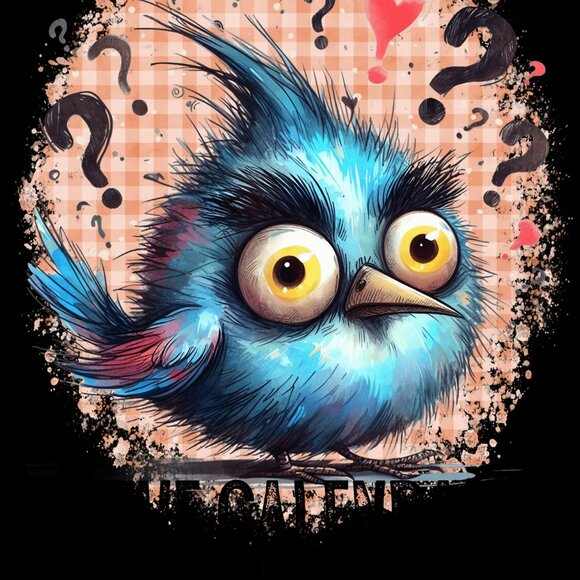 Funny Bird Saying Kitchen Towel Set, Bird Dish Towels, Humor Hand Towels - Picture 3 of 9